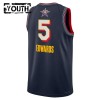 Canotte Bambino All-Star 2025 Anthony Edwards Jordan Navy Swingman